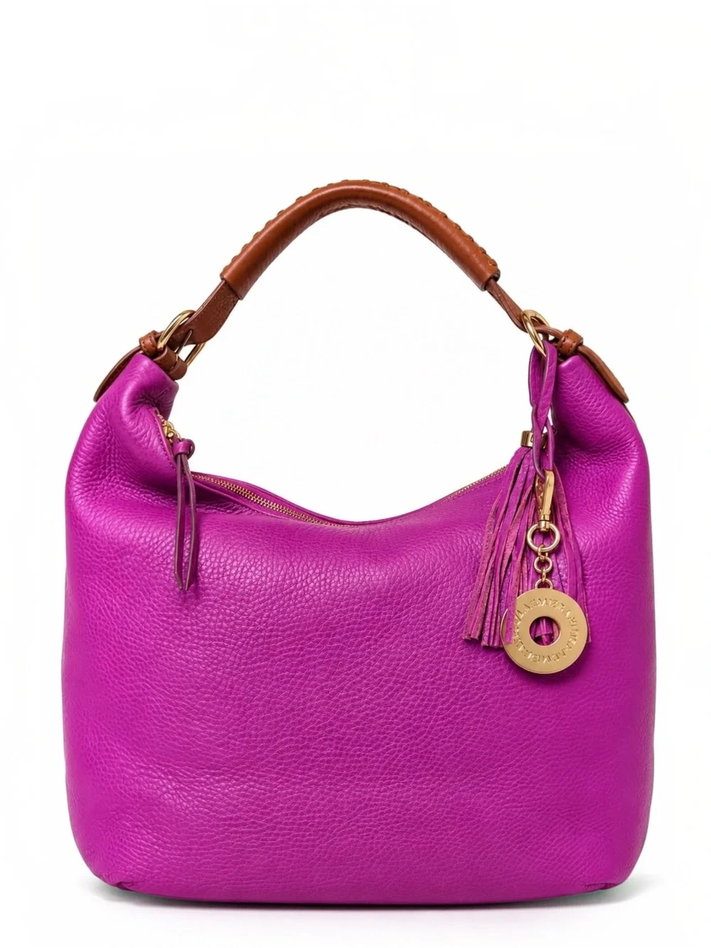 Isaac Mizrahi Leather Hobo Bag